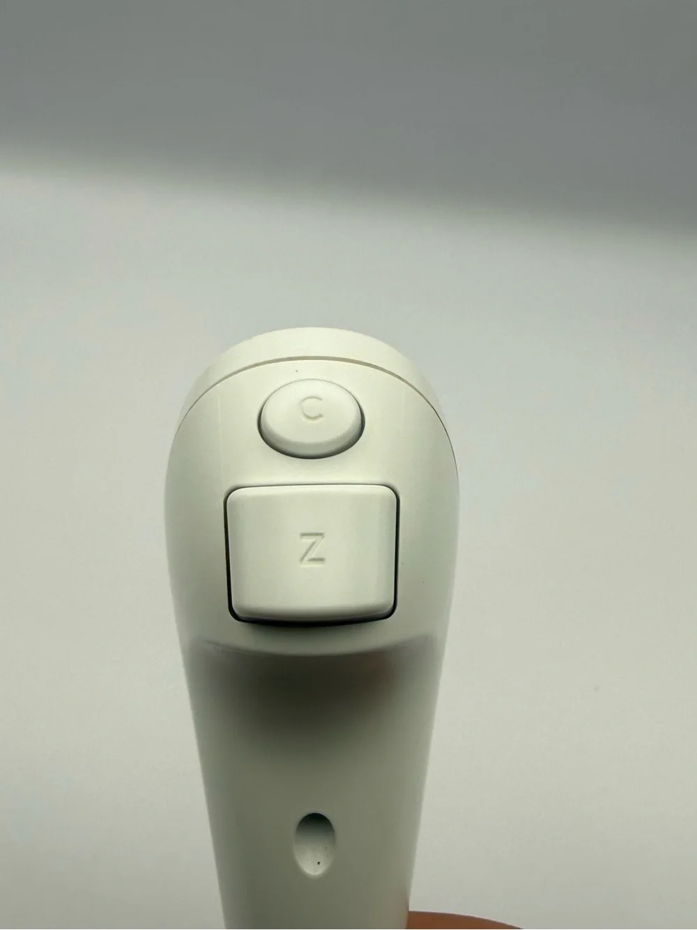 Used OEM White Nunchuck Controller RVL-004 NINTENDO WII / U Official